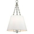 thumbnail image 1 of Hudson Valley Lighting 6415 Burdett 4 Light 15" Wide Pendant - Nickel, 1 of 7