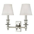 thumbnail image 1 of Hudson Valley Lighting 6802-PN Newport 2 Light Wall Sconce,Polished Nickel, 1 of 2