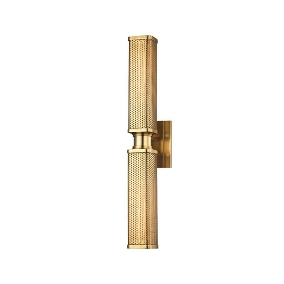 Hudson Valley Lighting 7032 Gibbs 2 Light 22" Tall Wall Sconce - Brass