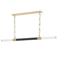thumbnail image 1 of Hudson Valley Lighting 7062 Huntington 2 Light 60" Wide Led Linear Chandelier - Bronze, 1 of 3