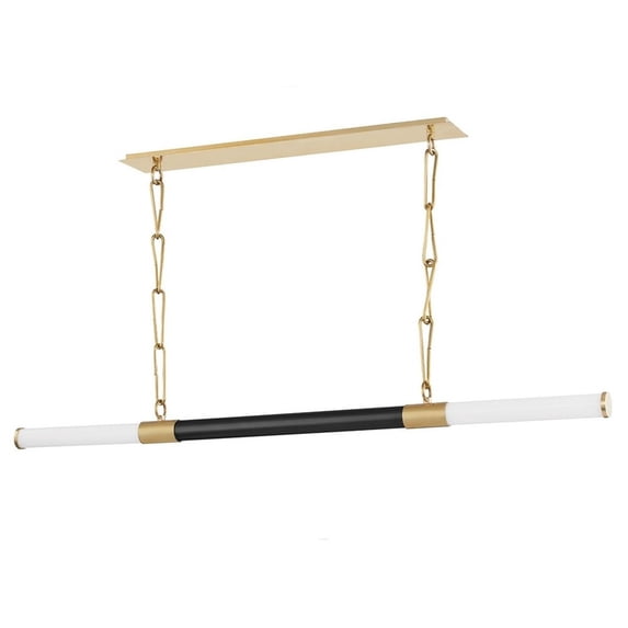 Hudson Valley Lighting 7062 Huntington 2 Light 60" Wide Led Linear Chandelier - Bronze