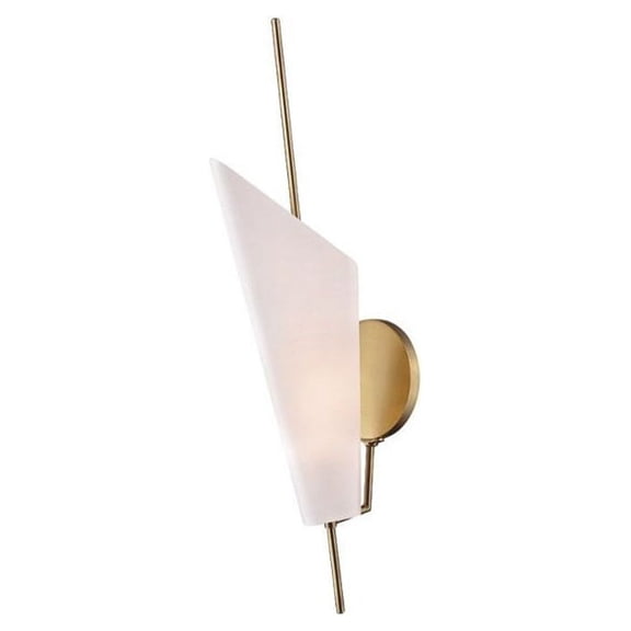 Open Box Hudson Valley Lighting 8061 Cooper 2 Light 23" Tall Led Wall Sconce - Brass