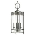 thumbnail image 1 of Hudson Valley Lighting 8994 Amelia 4 Light 13" Wide Taper Candle Pendant - Nickel, 1 of 3