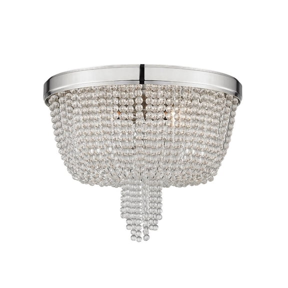 Open Box Hudson Valley Lighting 9008 Royalton 4 Light 18" Wide Flush Mount Waterfall Ceiling
