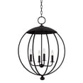 thumbnail image 1 of Hudson Valley Lighting 9124-AI Pendants Aged Iron Steel Wesley, 1 of 1