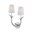 thumbnail image 1 of Hudson Valley Lighting 9402R Deering 2 Light 17" Tall Wall Sconce - Nickel, 1 of 2
