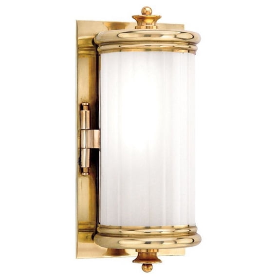 Hudson Valley Lighting 951HB Bristol 1 Light Bathroom Vanity,Historic Bronze