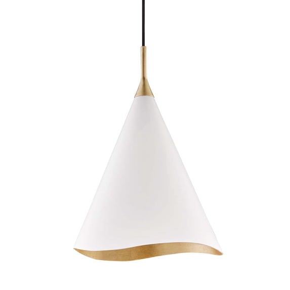 Hudson Valley Lighting 9613 Martini 1 Light 13" Wide Pendant - Gold