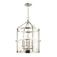 thumbnail image 1 of BKO201-PN-Hudson Valley Lighting-Ren - 6 Light Pendant - 17.5 Inches Wide by 25.25 Inches High-Polished Nickel Finish    -Traditional Installation, 1 of 2