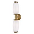 thumbnail image 1 of Hudson Valley Lighting - Brooke - Two Light Wall Sconce-Aged Brass Finish, 1 of 2
