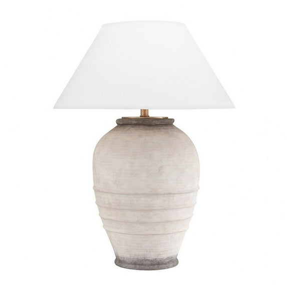 Hudson Valley Lighting - Decatur Transitional 1 Light Table Lamp Ceramic/Belgian