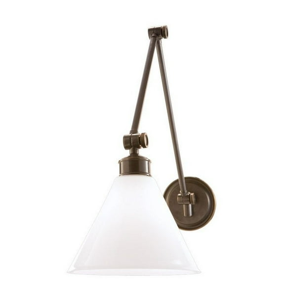 Hudson Valley Lighting - Exeter Collection - One Light Swing Arm Wall Lamp-Old
