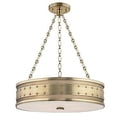 thumbnail image 1 of Hudson Valley Lighting - Gaines - Four Light Pendant-Aged Brass Finish, 1 of 2