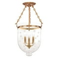 thumbnail image 1 of Hudson Valley Lighting - Hampton - Three Light Flush Mount with Star Pattern, 1 of 2