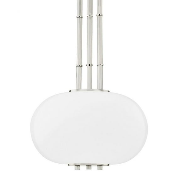 Hudson Valley Lighting Kbs1356701b Palisade 14" Wide Pendant - Nickel