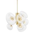 thumbnail image 1 of Hudson Valley Lighting Kbs1471809 Opera 9 Light 31" Wide Pendant - Brass, 1 of 1