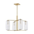 thumbnail image 1 of Hudson Valley Lighting - Pebble - Four Light Chandelier in Contemporary Style -, 1 of 4