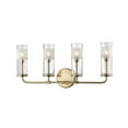 thumbnail image 1 of Hudson Valley Lighting 3904 Wentworth 4 Light 23" Wide Bathroom Vanity Light - Brass, 1 of 4