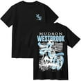 thumbnail image 1 of Hudson Westbrook 2025 Merch T-shirt Classic Trend Short-sleeved Men And Women Street Wear, 1 of 2