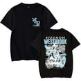 thumbnail image 1 of Hudson Westbrook 2025 T-shirt Retro Fashion Short-sleeved Neutral Summer Trend Casual Tops, 1 of 2