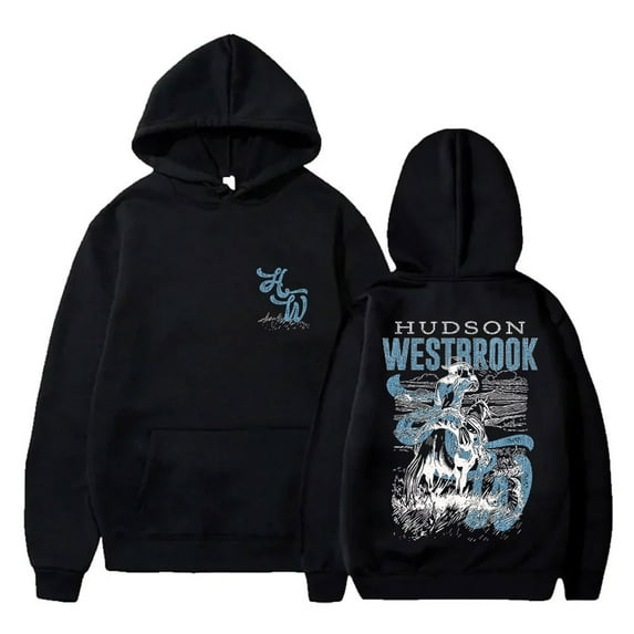 Hudson Westbrook Cowboy Hoodies Take Your Time Tour 2025 Merch Unisex Long Sleeve Hooded Sweatshirts