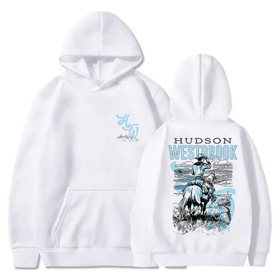 Hudson Westbrook Cowboy Hoodies Take Your Time Tour 2025 Merch Unisex Long Sleeve Hooded Sweatshirts