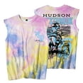 thumbnail image 1 of Hudson Westbrook Cowboy Sleeveless T-Shirts Take Your Time Tour Merch Summer Unisex Fashion Tee, 1 of 4