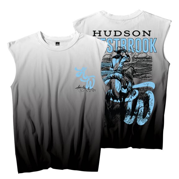 Hudson Westbrook Cowboy Sleeveless T-Shirts Take Your Time Tour Merch Summer Unisex Fashion Tee