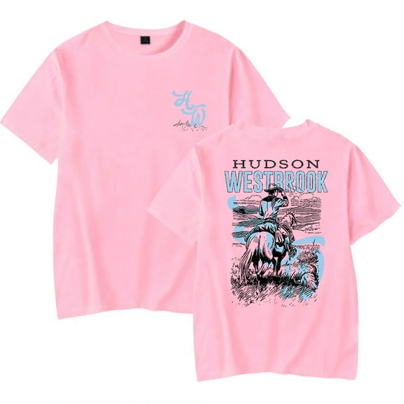 Hudson Westbrook Cowboy T-shirt Unisex Crewneck Short Sleeve Tee Casual Trendy Tops
