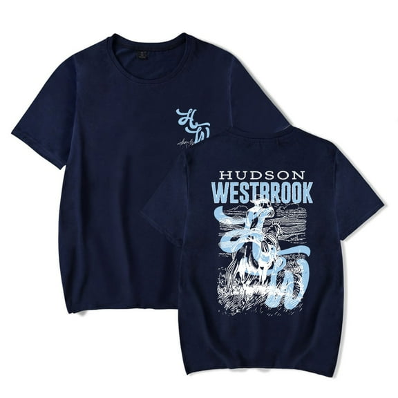 Hudson Westbrook Cowboy T-shirt Unisex Crewneck Short Sleeve Tee Casual Trendy Tops