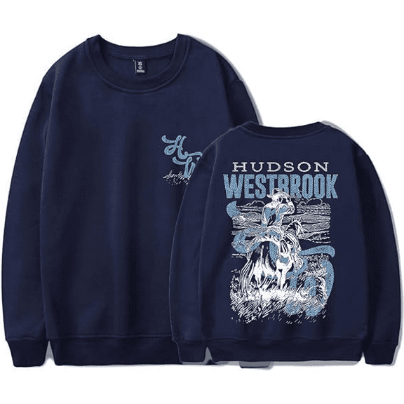 Hudson Westbrook Cowboy merch  Take Your Time Tour sweatshirt  crewneck long sleeve sweatshirt men/women pullover