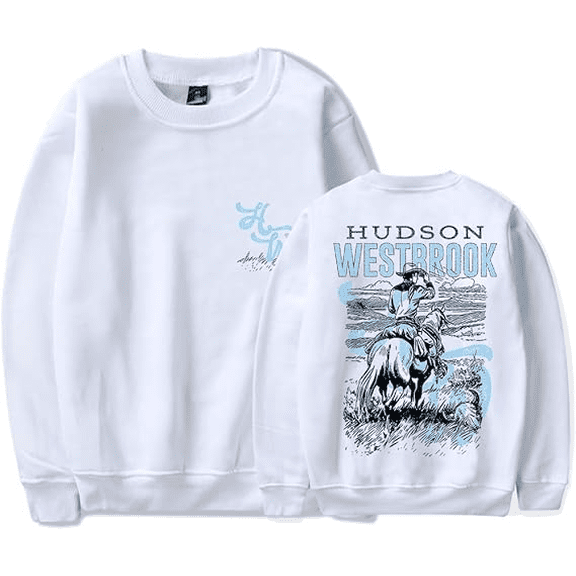Hudson Westbrook Cowboy merch  Take Your Time Tour sweatshirt  crewneck long sleeve sweatshirt men/women pullover