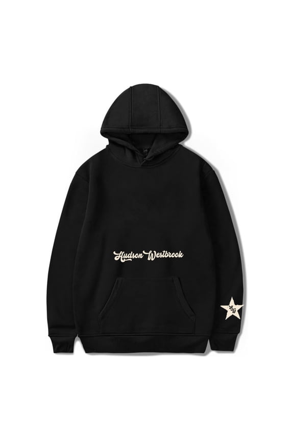 Hudson Westbrook HW 2024 Merch Unisex Hoodie - Graphic Print Casual Streetwear Long Sleeve