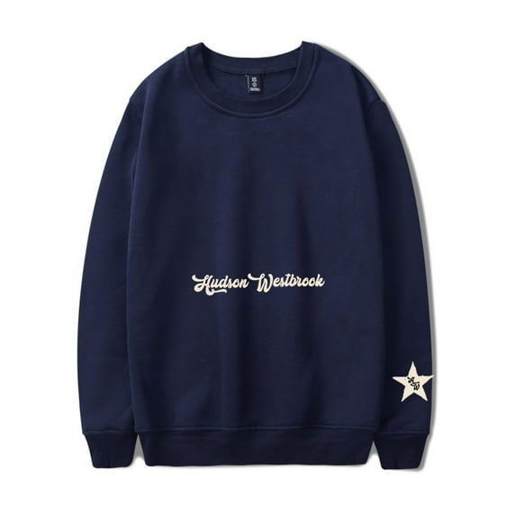 Hudson Westbrook HW crew neck sweatshirt Merch Long sleeve Fashion Casual Hooded Sweatshirts