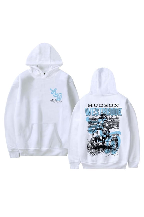 Hudson Westbrook Hoodies Winter Women Men Casual Clothing Printed Trend Fashion Pullovers