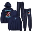 thumbnail image 1 of Hudson Westbrook Merch Hoodie and SWEATPANTS set pop print Unisex Casual Street Clothing, 1 of 4