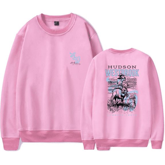 Hudson Westbrook Merch Sweatshirt Cowboy Men Women Long Sleeve Country Music Crewneck