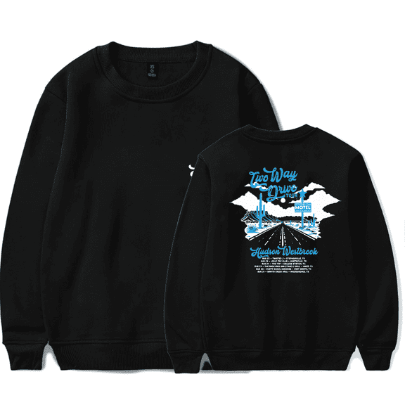 Hudson Westbrook Merch Sweatshirt Hoodie TWD Tour Country Music Long Sleeve Men Women Crewneck