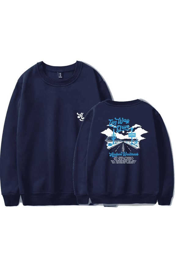 Hudson Westbrook Merch Sweatshirt Hoodie TWD Tour Country Music Long Sleeve Men Women Crewneck
