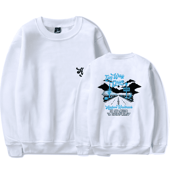 Hudson Westbrook Merch Sweatshirt Hoodie TWD Tour Country Music Long Sleeve Men Women Crewneck