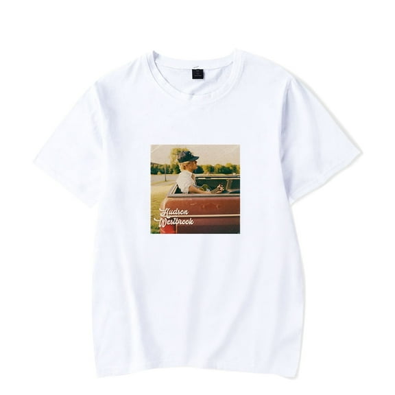 Hudson Westbrook Merch T-Shirt Album Cover Short Sleeve Men Women Top Tees Country Music T Shirts
