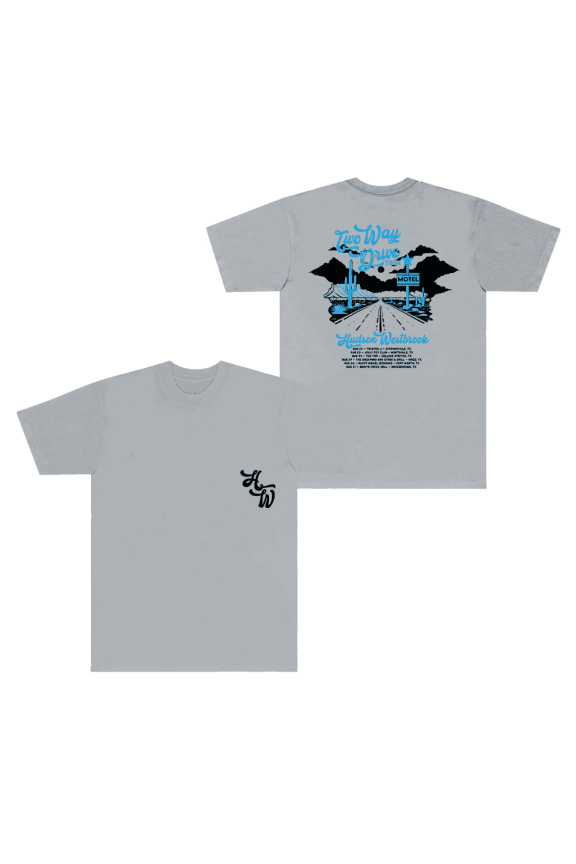 Hudson Westbrook Merch T-Shirt TWD Tour Tee Country Music Short Sleeve Top T Shirts Crewneck