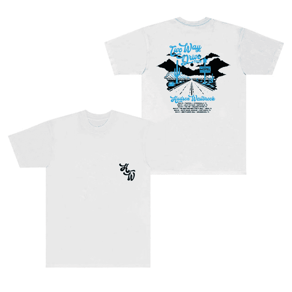 Hudson Westbrook Merch T-Shirt TWD Tour Tee Country Music Short Sleeve Top T Shirts Crewneck