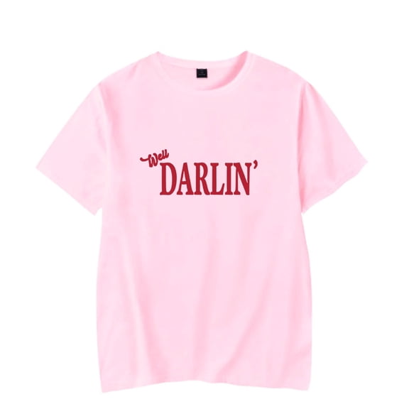 Hudson Westbrook Merch T-Shirt Well Darlin' Long Sleeve Country Music Short Sleeve Top T Shirts Crewneck