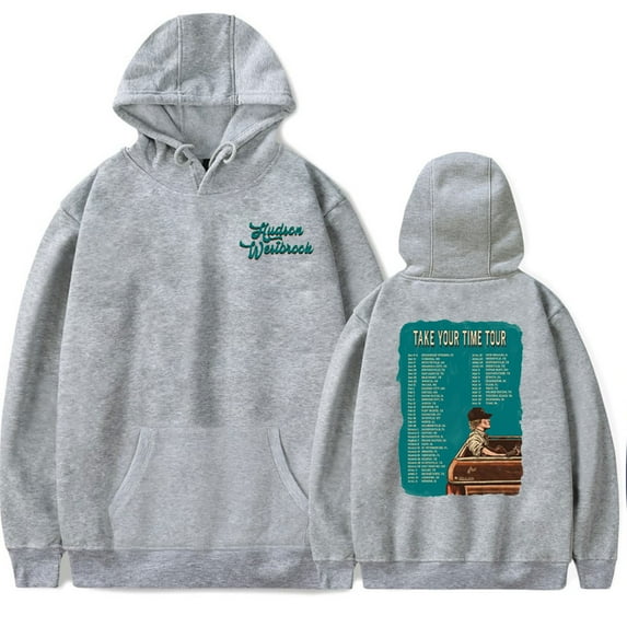 Hudson Westbrook Take Your Time 2025 Tour Hoodies Merch Women Men Long sleeve Fashion Casual Hooded Sweatshirts