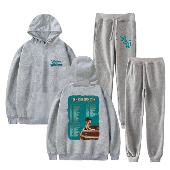 Hudson Westbrook Take Your Time Tour Dates Hoodies Jogger Pants Cosplay Unisex Fashion Streetwear