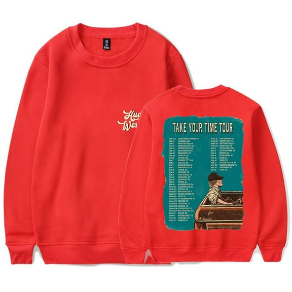 Hudson Westbrook Take Your Time Tour Dates Merch Crewneck Sweatshirts Unisex Long Sleeve Tee