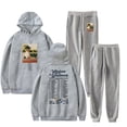 thumbnail image 1 of Hudson Westbrook Take Your Time Tour Men/Women Fall Suit Hoodies Sportswear Hooded Ankle Banded Pant Two Piece Set, 1 of 3