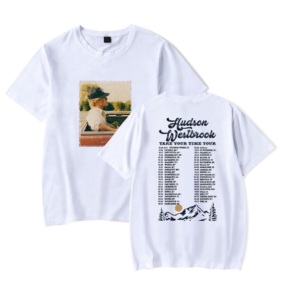 Hudson Westbrook 'Take Your Time Tour' Unisex Short Sleeve T-Shirt - Streetwear