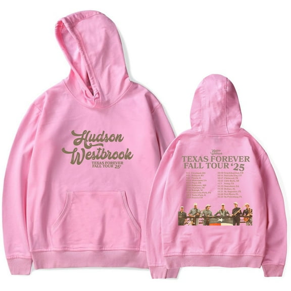 Hudson Westbrook Texas Forever Fall Tour 2025 Hoodie Women Men Sweatshirt Long Sleeve Pullover Clothes